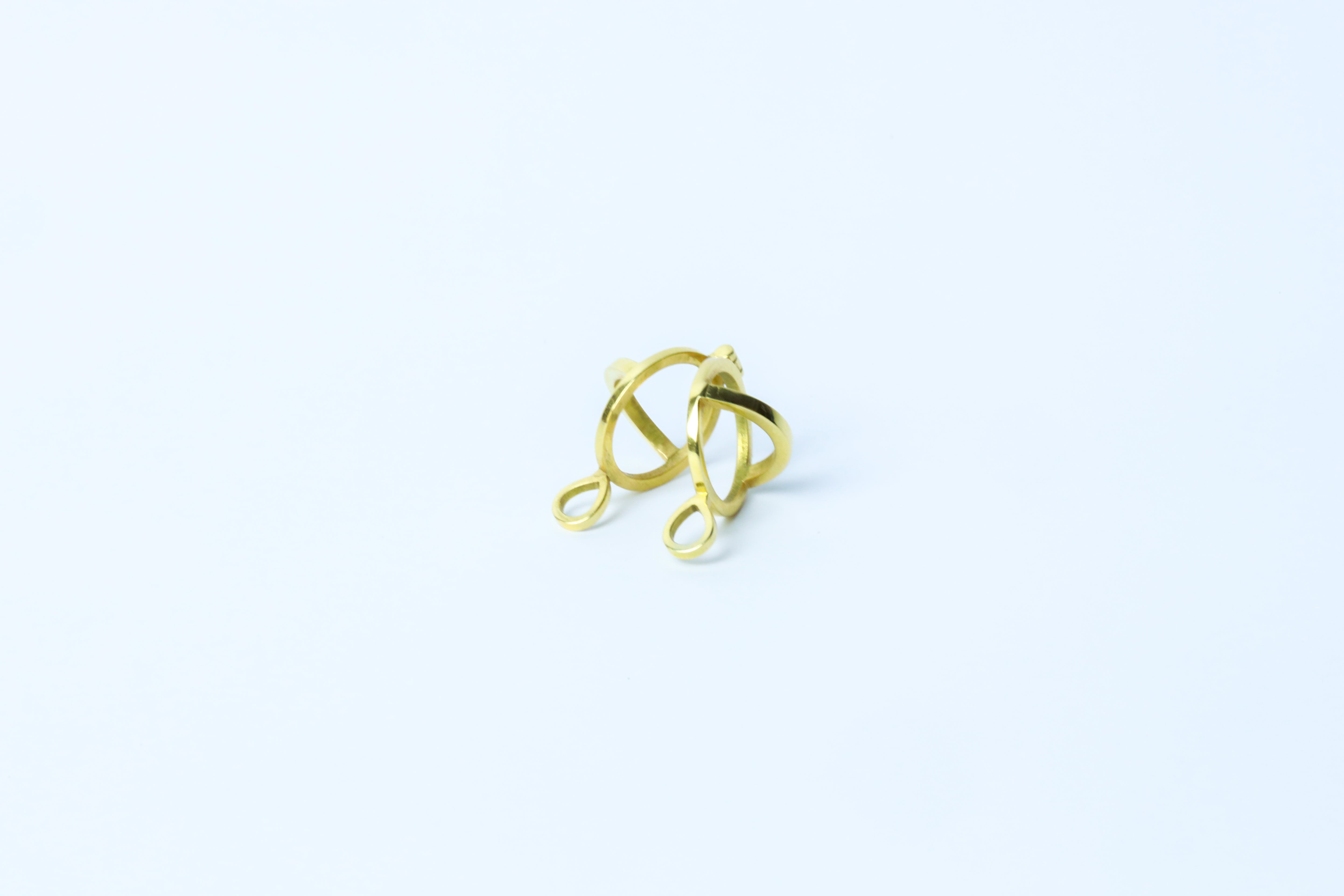 18k Gold Turquoise Keeper Pendant Necklace