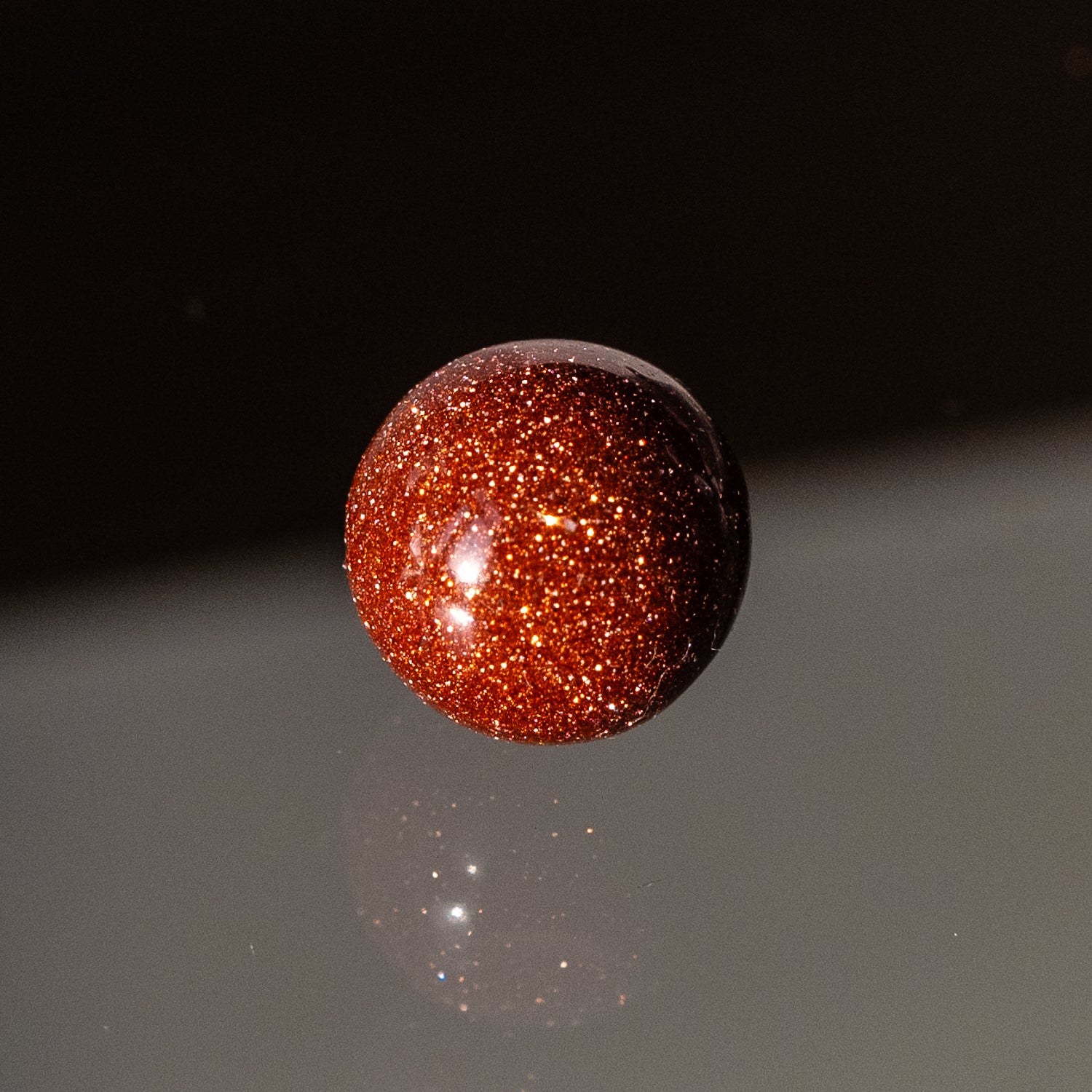 18k Gold Goldstone Keeper Pendant Necklace